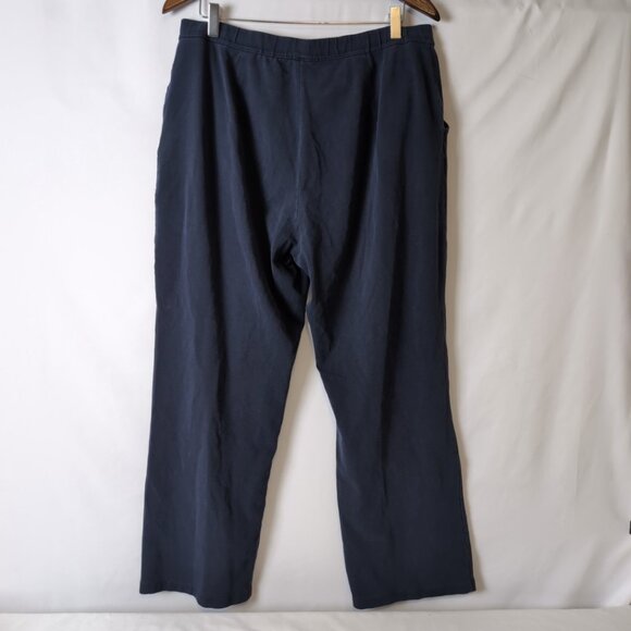 L.L. Bean Men's Blue Sweatpants Casual Lightweight Straight Bootcut, XL - Picture 2 of 7